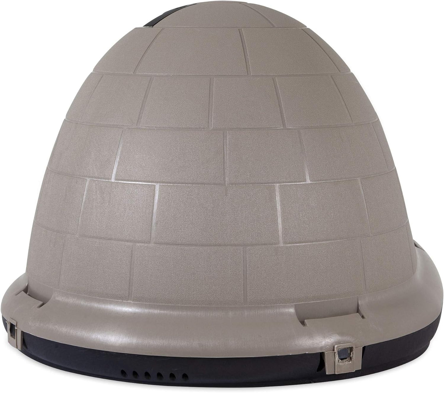 Petmate Indigo Dog House (Igloo Dog House, Made in USA with 90% Recycled Materials, All-Weather Protection Pet Shelter) for XL Dogs -90 to 125 pounds, Made in USA